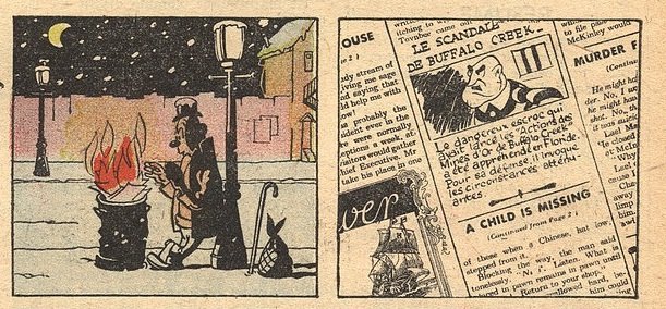 LL page 106 - spirou (ruée vers l'or case origine)
